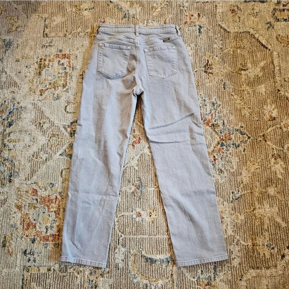 KanCan Light Gray Mom Jeans Sz 7/27 With 28" Inseam